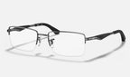 Ray-Ban 0RX6285 2502 - vista tres cuartos