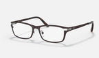 Ray-Ban 0RX8727D 1020 - vista tres cuartos
