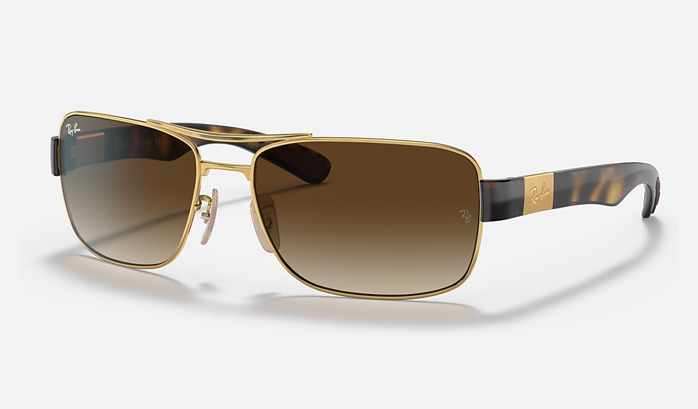 Ray-Ban RB3522 001/13 - vista tres cuartos