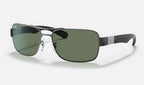 Ray-Ban RB3522 004/71 - vista tres cuartos