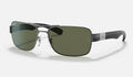 Ray-Ban RB3522 004/9A - vista tres cuartos