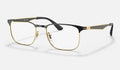 Ray-Ban 0RX6363 2890 - vista tres cuartos