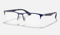Ray-Ban 0RX6335 2947 - vista tres cuartos