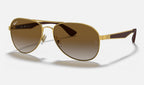 Ray-Ban RB3549 001/T5 - vista tres cuartos