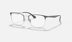 Ray-Ban 0RX6421 3004 - vista tres cuartos