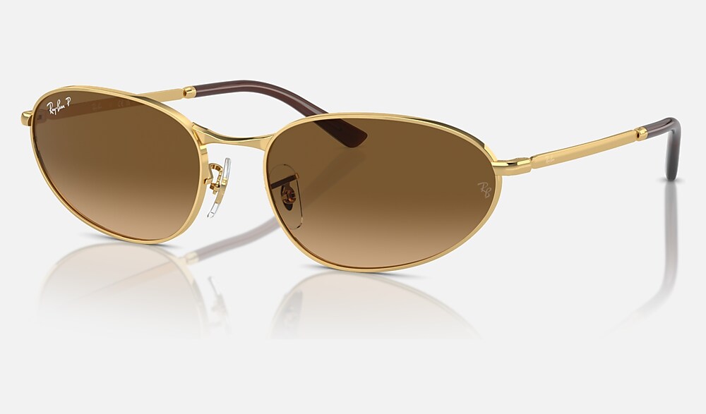 Ray-Ban RB3734 001/M2 - vista tres cuartos