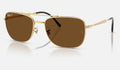 Ray-Ban RB3755 001/57 - vista tres cuartos