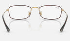 Ray-Ban 0RX6647 3177 - vista posterior
