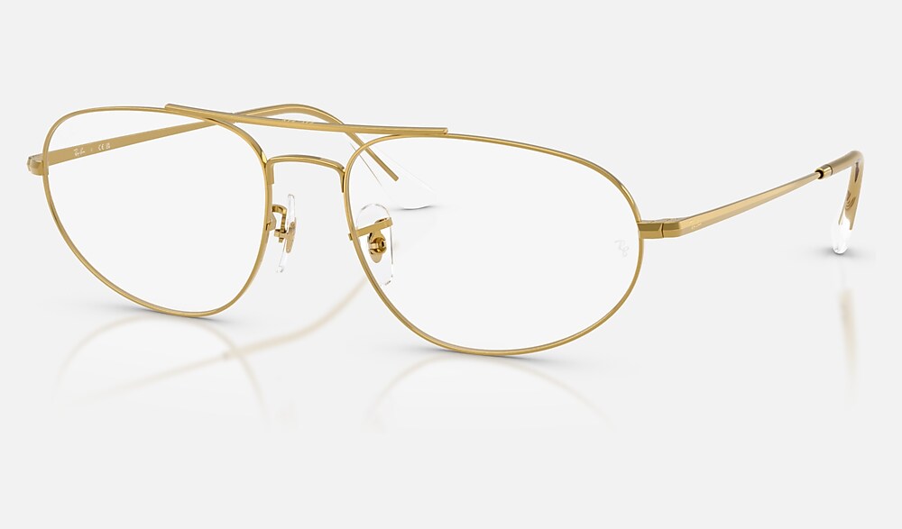 Ray-Ban 0RX6645 3086 - vista tres cuartos