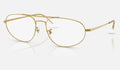 Ray-Ban 0RX6645 3086 - vista tres cuartos