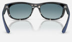 Ray-Ban RB2489 14453M - vista posterior