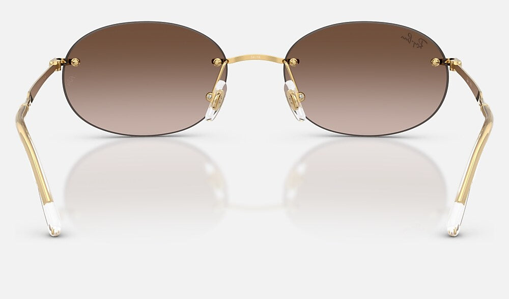 Ray-Ban RB3767 001/13 - vista posterior