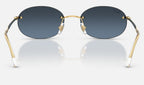 Ray-Ban RB3767 001/4C - vista posterior