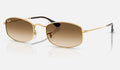 Ray-Ban RB3832 001/51 - vista tres cuartos