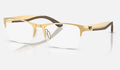 Ray-Ban 0RX7551 3220 - vista tres cuartos
