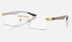 Ray-Ban 0RX8423 2500 - vista tres cuartos