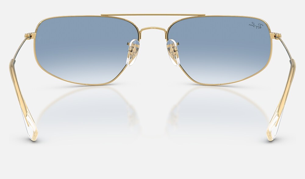 Ray-Ban RB3780 001/3F - vista posterior