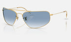 Ray-Ban RB3780 001/3F - vista tres cuartos