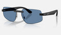 Ray-Ban RB4475CH 601S1C - vista tres cuartos