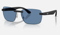 Ray-Ban RB4470CH 601S1C - vista tres cuartos