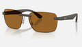 Ray-Ban RB4470CH 6124BB - vista tres cuartos