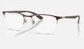Ray-Ban 0RX6513 3228 - vista tres cuartos