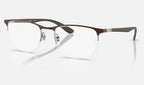 Ray-Ban 0RX6513 3228 - vista tres cuartos
