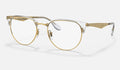 Ray-Ban 0RX6396 5762 - vista tres cuartos