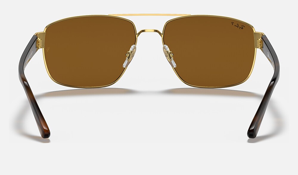 Ray-Ban RB3663 001/57 - vista posterior