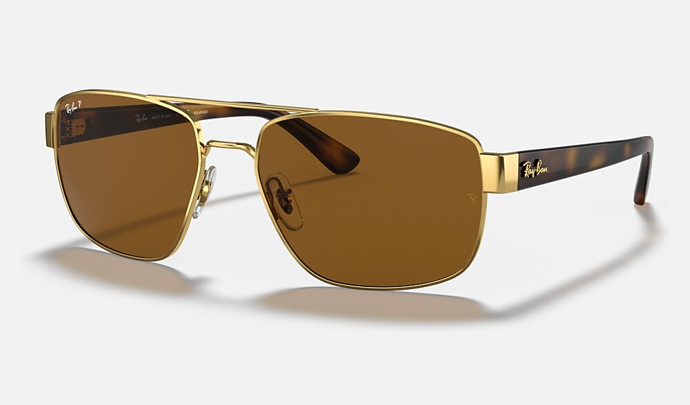 Ray-Ban RB3663 001/57 - vista tres cuartos