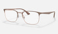 Ray-Ban 0RX6421 2973 - vista tres cuartos