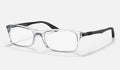Ray-Ban 0RX7017 5943 - vista tres cuartos