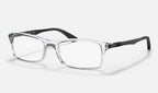 Ray-Ban 0RX7017 5943 - vista tres cuartos