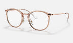 Ray-Ban 0RX7140 8124 - vista tres cuartos