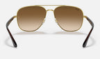 Ray-Ban RB3683 001/51 - vista posterior