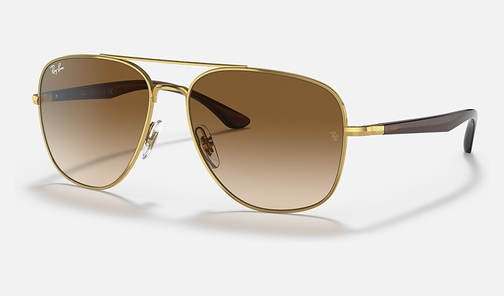 Ray-Ban RB3683 001/51 - vista tres cuartos