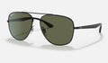 Ray-Ban RB3683 002/58 - vista tres cuartos