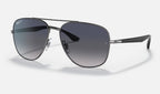 Ray-Ban RB3683 004/78 - vista tres cuartos