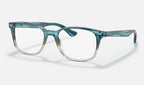 Ray-Ban 0RX5375 8146 - vista tres cuartos