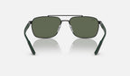 Ray-Ban RB3701 002/71 - vista posterior