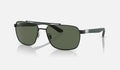 Ray-Ban RB3701 002/71 - vista tres cuartos