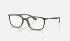 Ray-Ban 0RX7208 8063 - vista tres cuartos