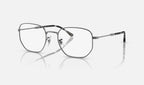 Ray-Ban 0RX6496 2502 - vista tres cuartos