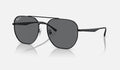 Ray-Ban RB3724D 002/81 - vista tres cuartos