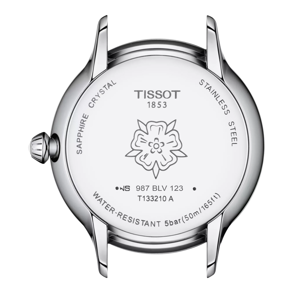 Reloj Tissot Odaci-T T133.210.16.116.00 vista posterior