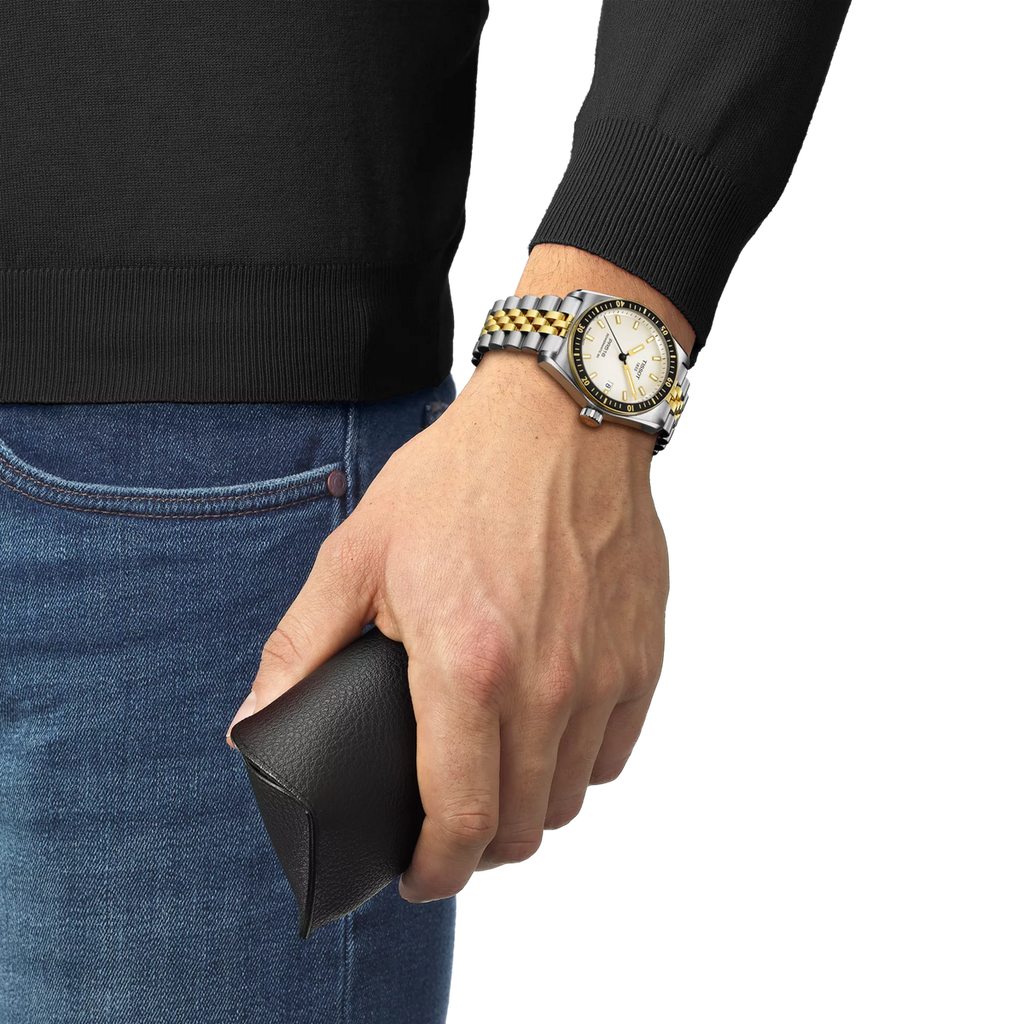 Reloj Tissot PR516 T149.407.22.011.00 en muñeca