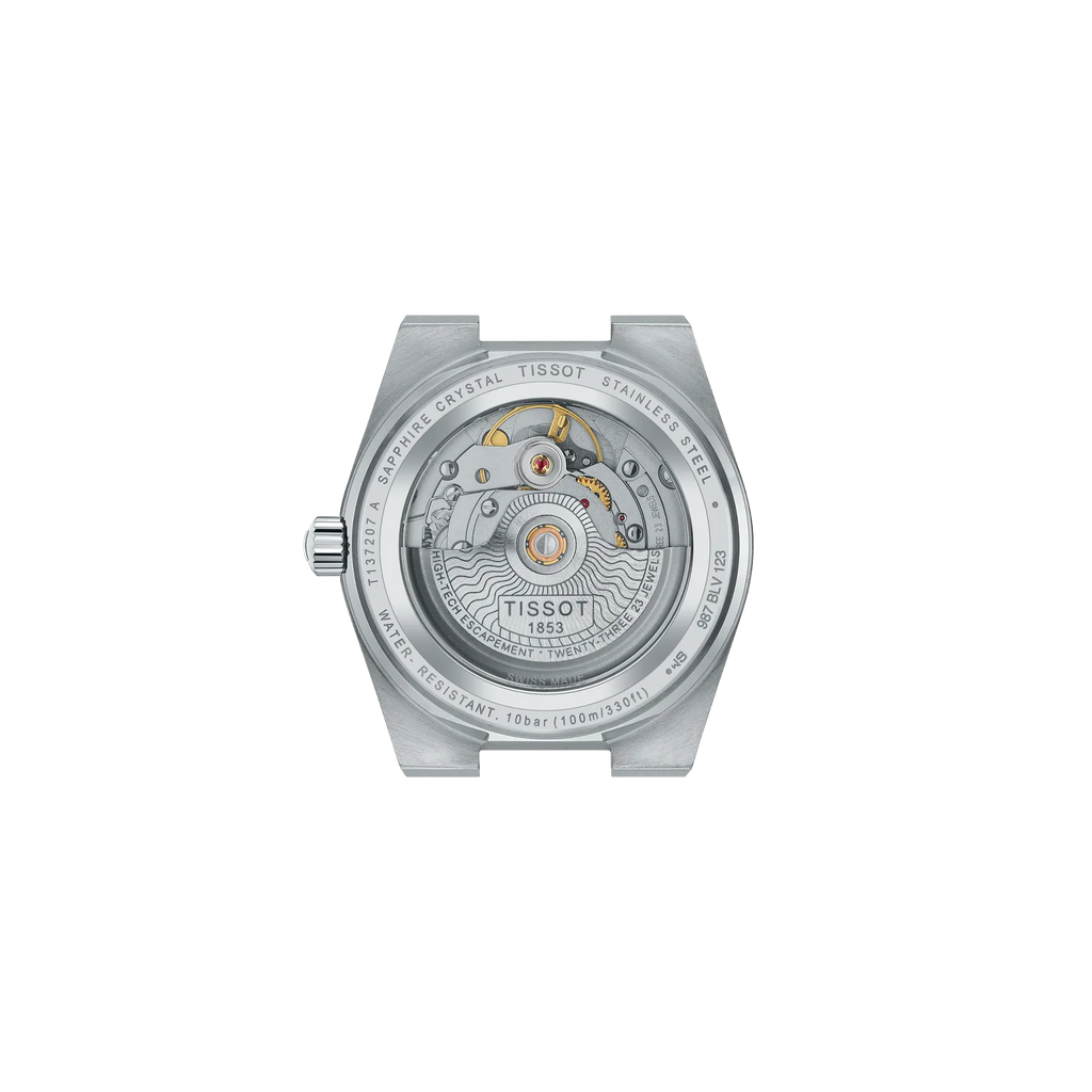 Reloj Tissot PRX T137.207.11.111.00 vista posterior