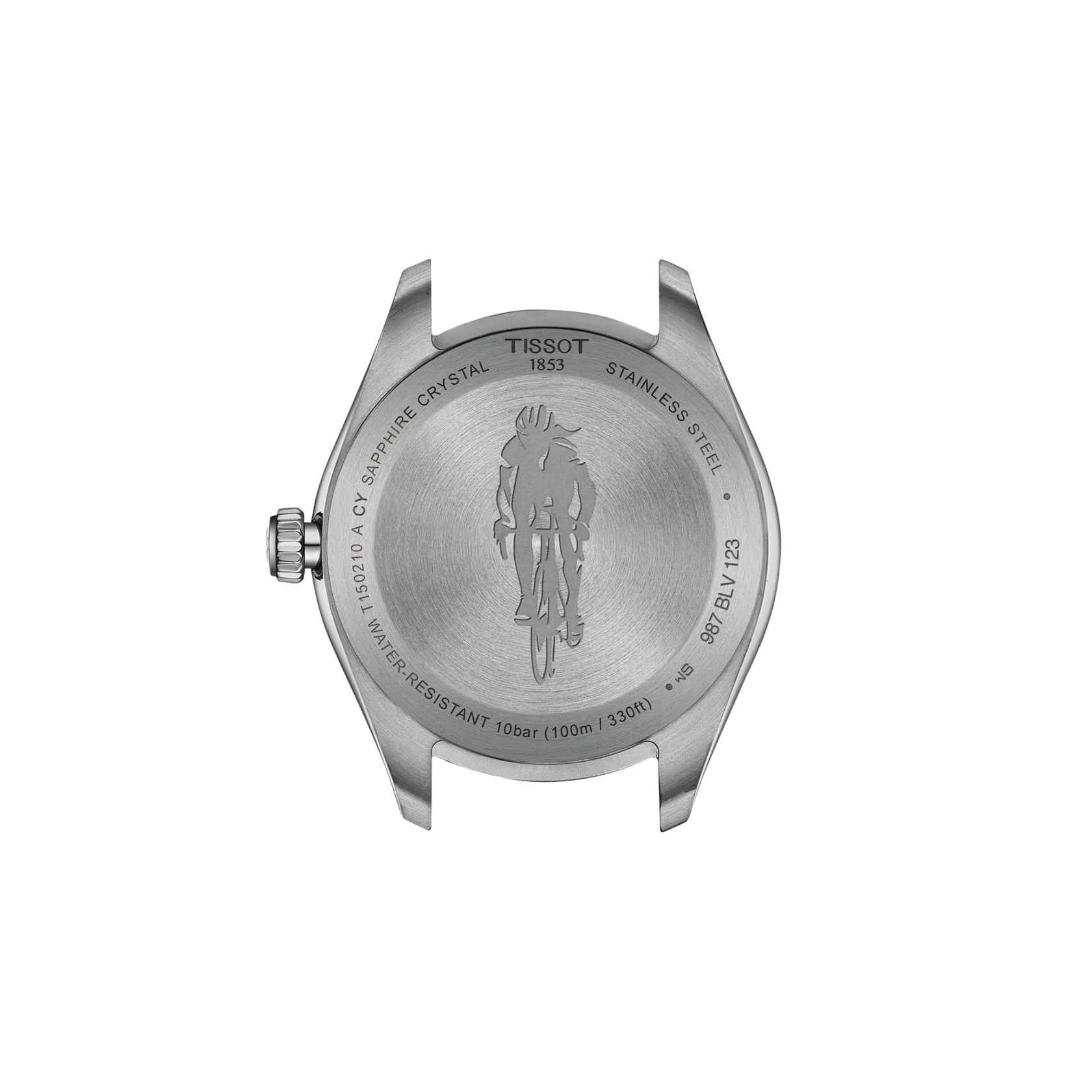 Reloj Tissot PR 100 Cycling T150.210.17.037.00 vista posterior