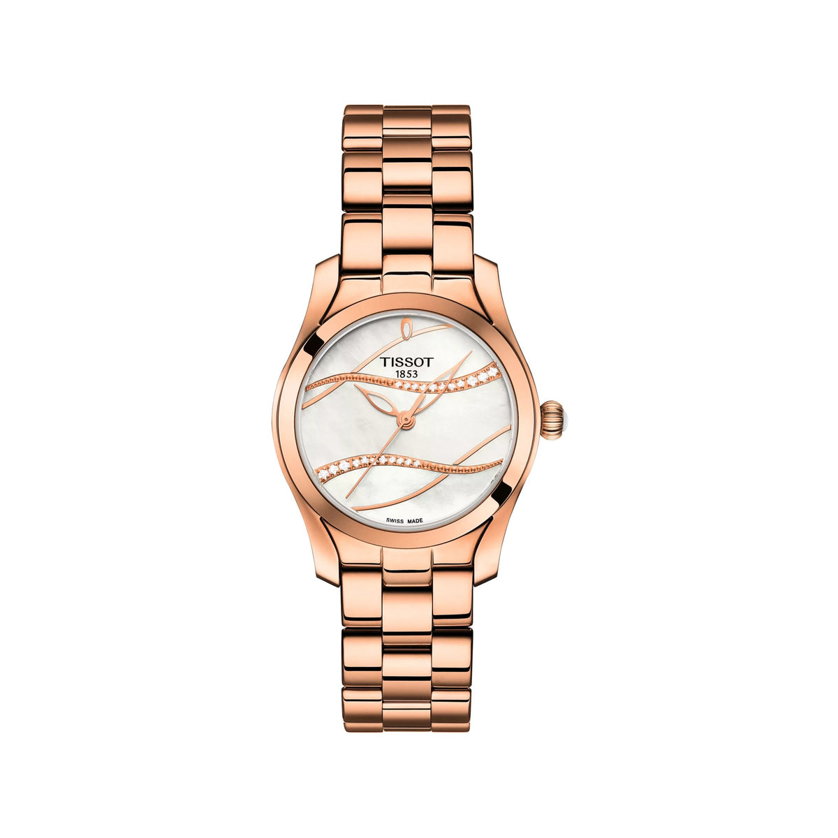 Reloj Tissot T-Wave Diamantes T112.210.33.111.00 - vista frontal