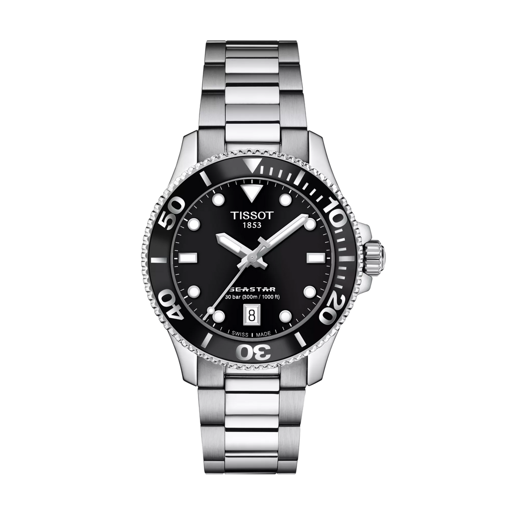 Tissot Seastar 1000 36mm T120.210.11.051.00 - vista frontal